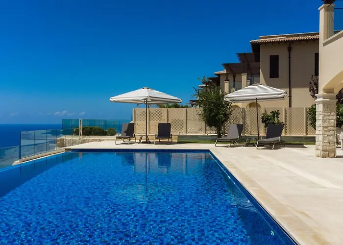 Stunning Uv09 Oniro With Sea Views, Aphrodite Hills Willa Kuklia