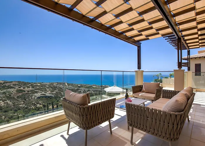 Stunning Uv09 Oniro With Sea Views, Aphrodite Hills Vila Kouklia