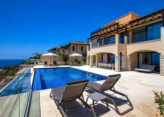 Stunning Uv09 Oniro With Sea Views, Aphrodite Hills Vila