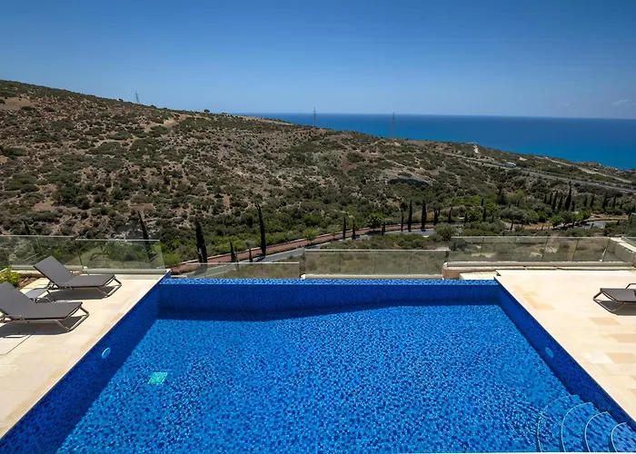 Stunning Uv09 Oniro With Sea Views, Aphrodite Hills