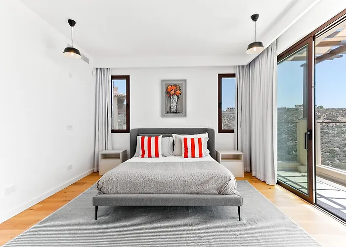 Willa Stunning Uv09 Oniro With Sea Views, Aphrodite Hills Kuklia